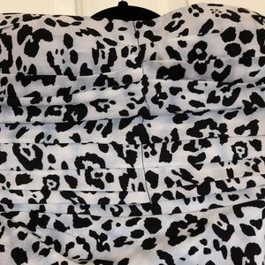 New express strapless dress comes with removable